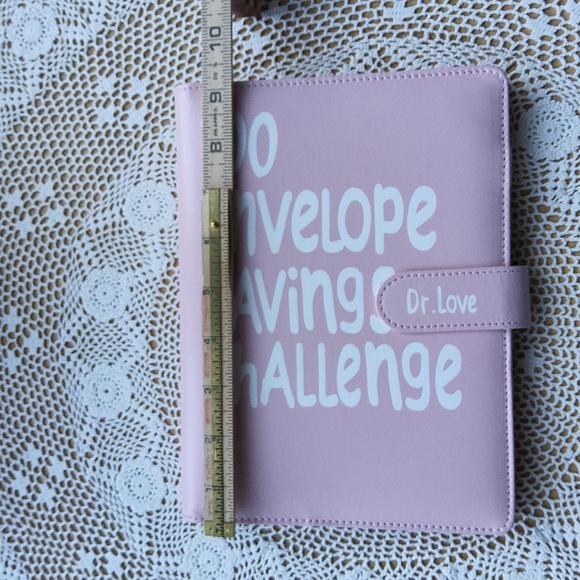 100 Envelope Saving Challenge Pink New - Picture 10 of 10